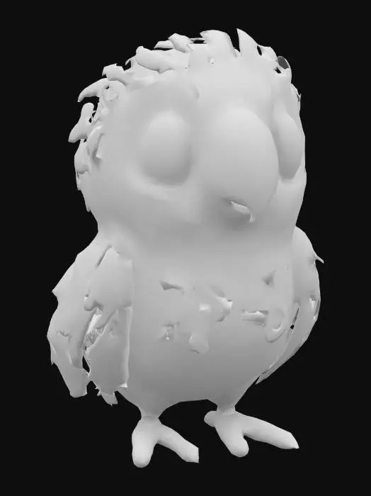 3D model for Perky Parrot