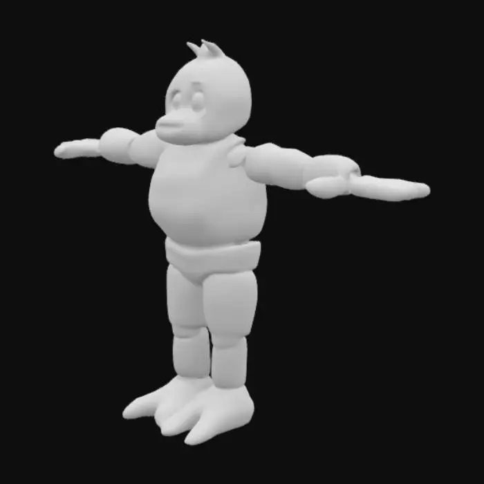 3D model for Chica