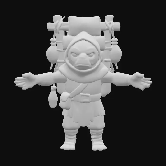 3D model for Desert Wanderer 2