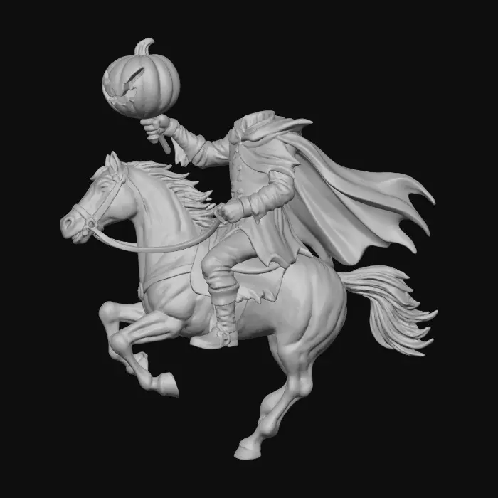 3D model for Headless Pursuit, #Halloween2025#