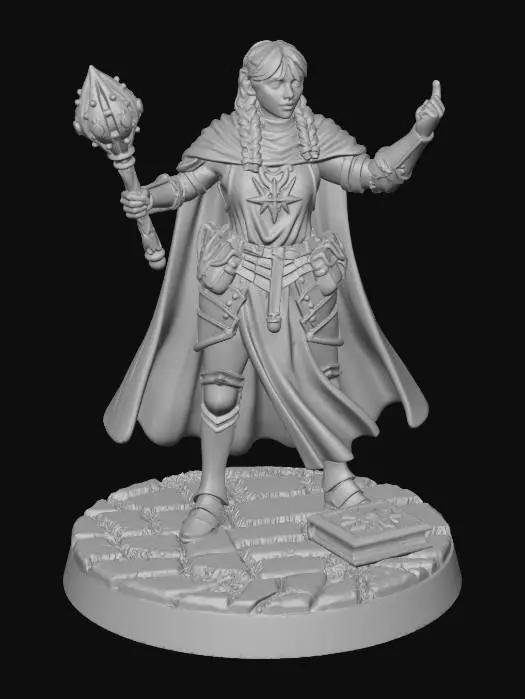 3D model for Mage of Light