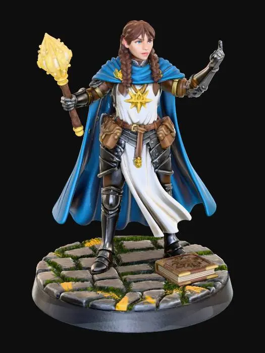 3D model for Mage of Light