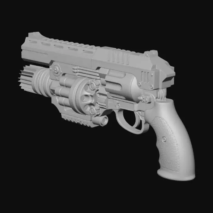 3D model for Arcstorm Revolver