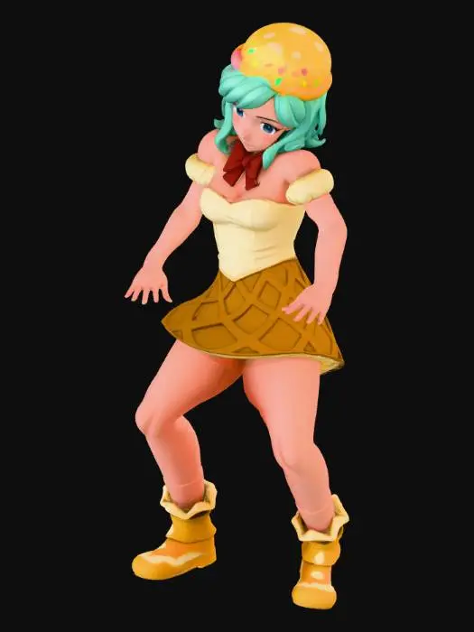 3D model for Ice Cream Couture