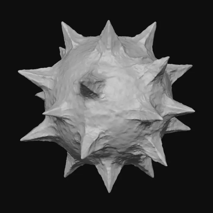 3D model for Spiked Stone Sphere