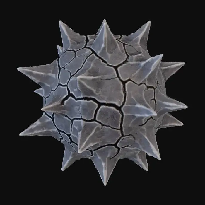 3D model for Spiked Stone Sphere