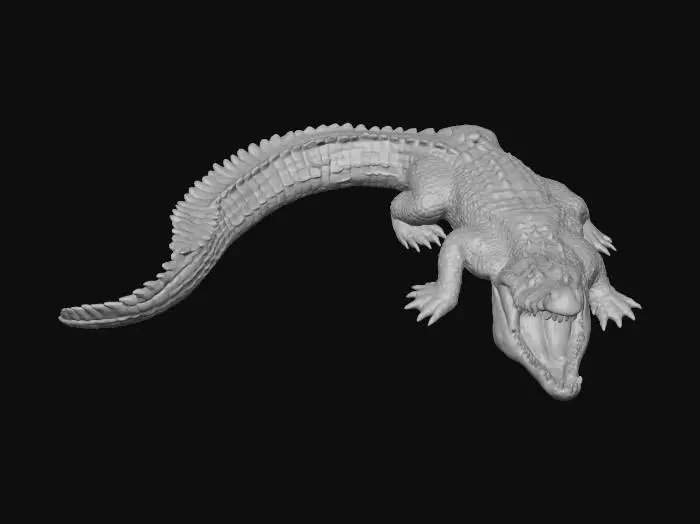 3D model for Giant Croc Resting