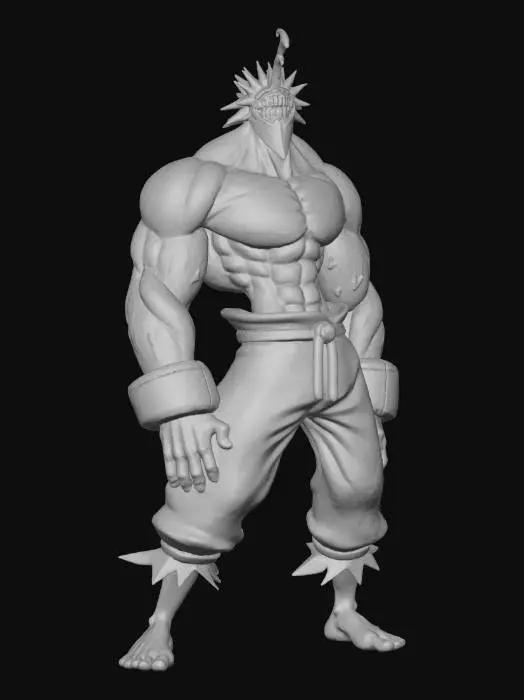 3D model for Mighty Warrior