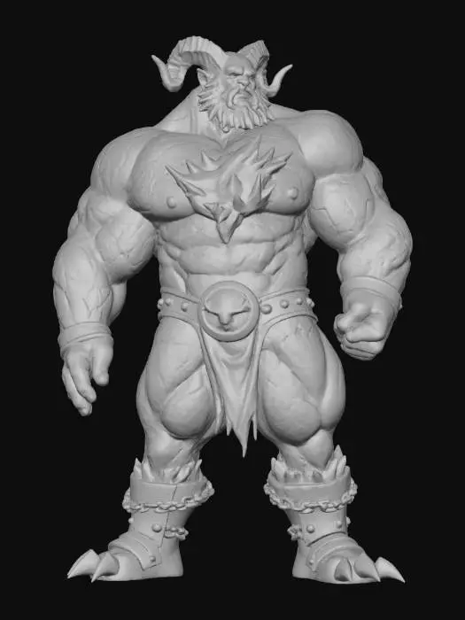3D model for Infernal Titan