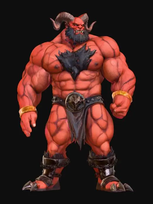 3D model for Infernal Titan