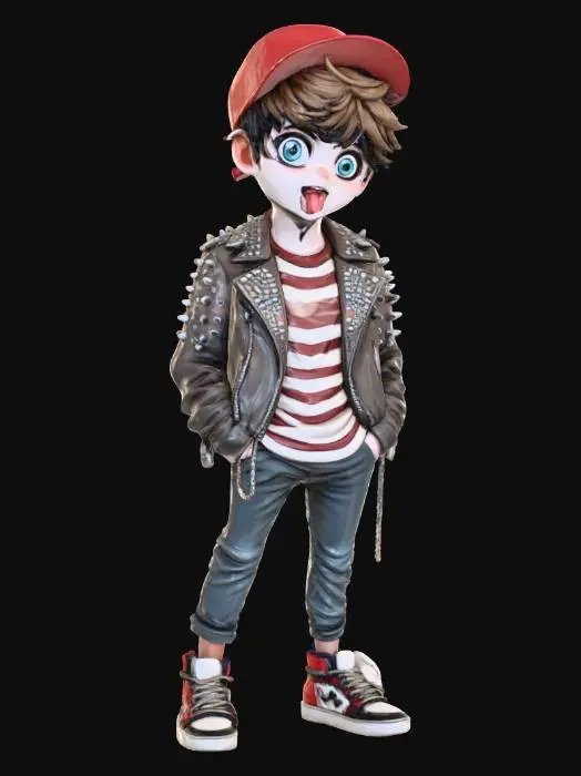 3D model for Rebel Kid