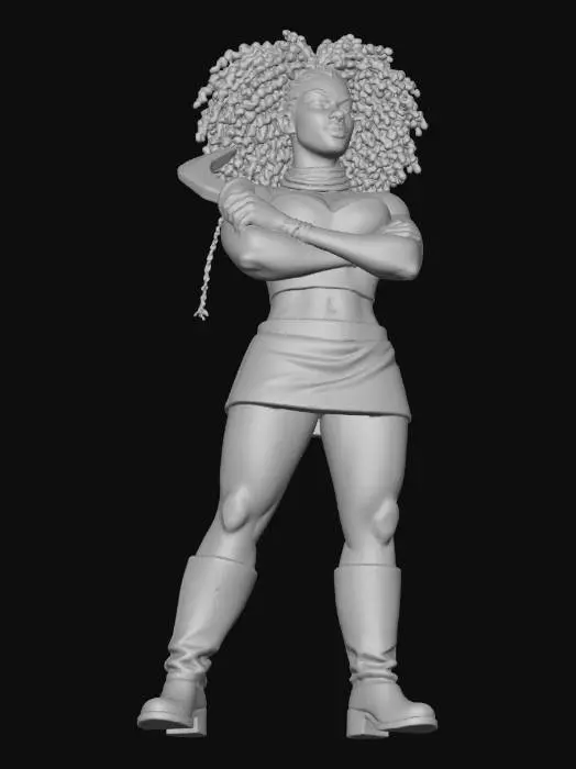 3D model for Desert Warrior