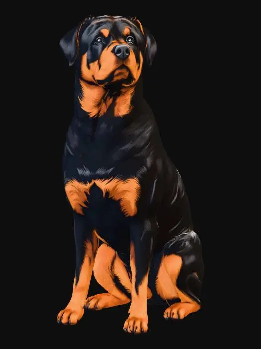 3D model for Majestic Rottweiler