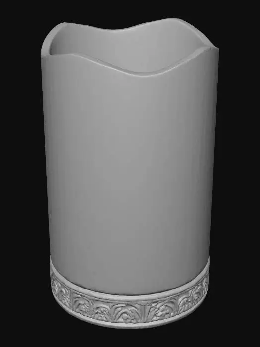 3D model for Elegant Wood Carving