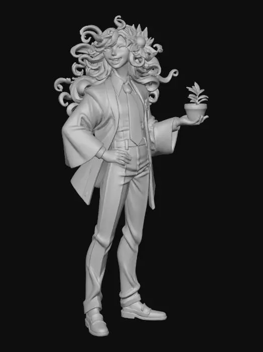 3D model for Verdant Botanist