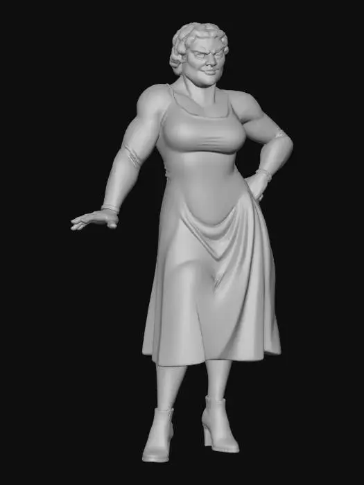 3D model for Strength in Style doris