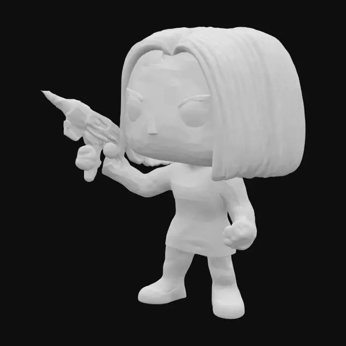 3D model for Action Figure Heroine