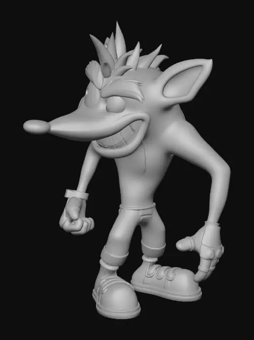 3D model for Bandicoot Adventure