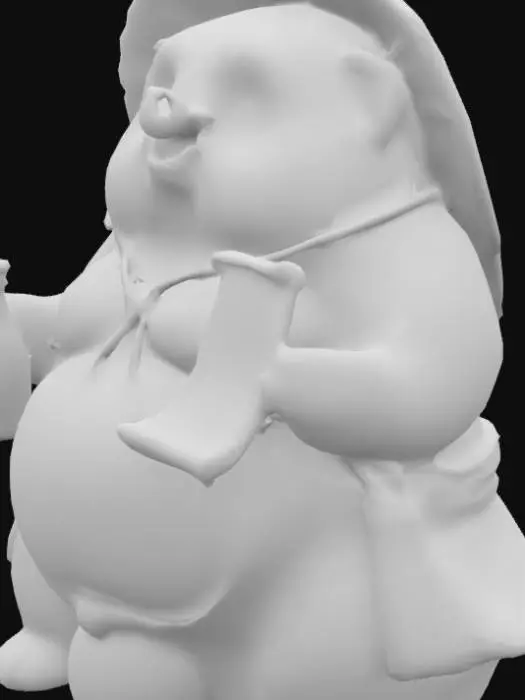 3D model for Tanuki Trinket