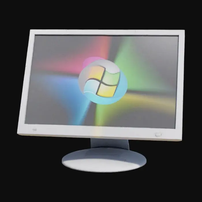 3D model for Windows Monitor Icon