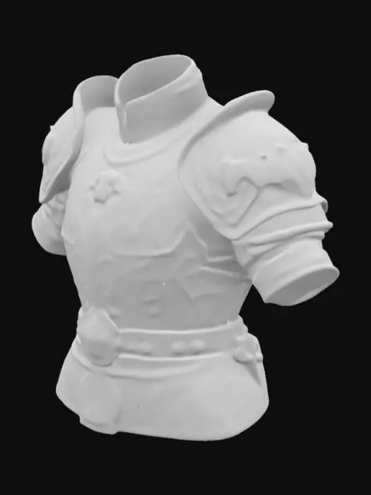 3D model for 衣服、迷你世界、防具、短袖、不需要手臂