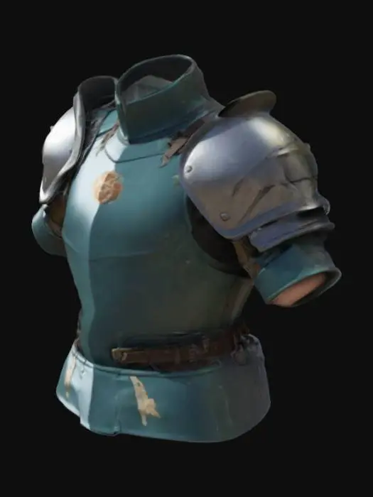 3D model for 衣服、迷你世界、防具、短袖、不需要手臂