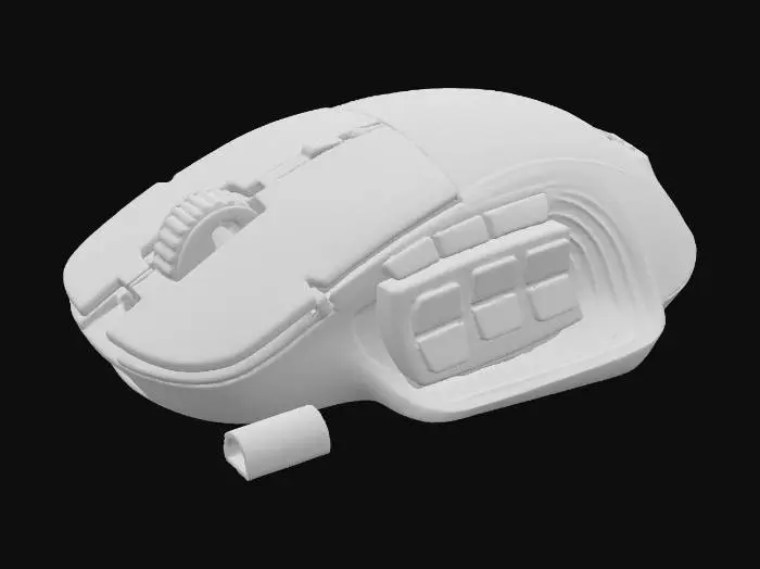3D model for Gaming Mouse Rainbow RGB