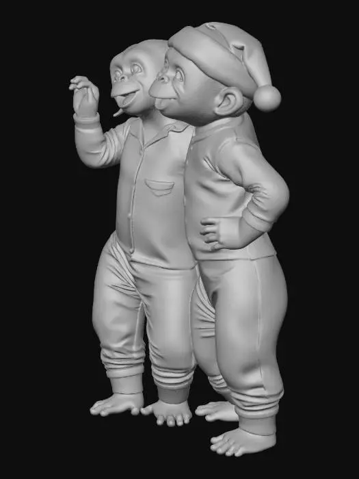 3D model for chimps