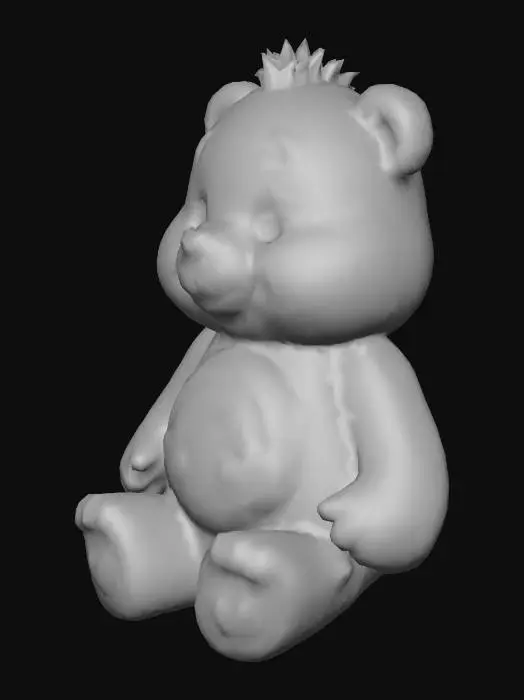 3D model for Pink Care Bear Plushie