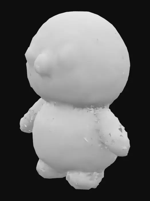 3D model for Cuddly Crochet Penguin