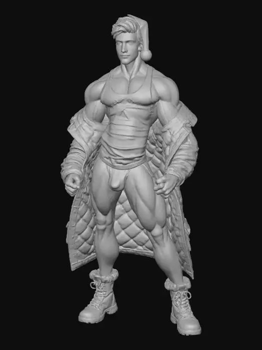 3D model for Holiday Muscle Fest