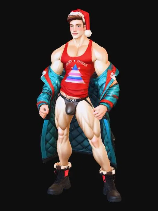 3D model for Holiday Muscle Fest