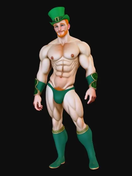 3D model for Leprechaun in the Woods