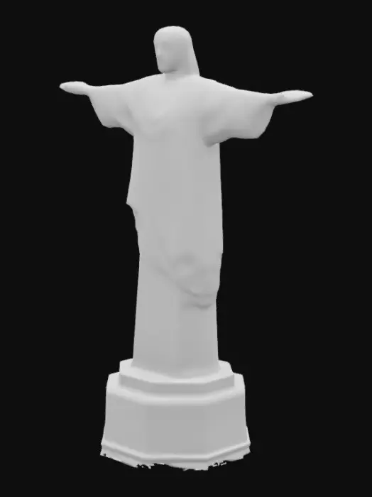 3D model for Christ the Redeemer Statue