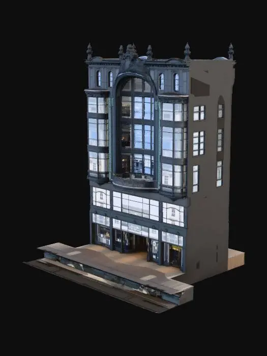 3D model for Art building