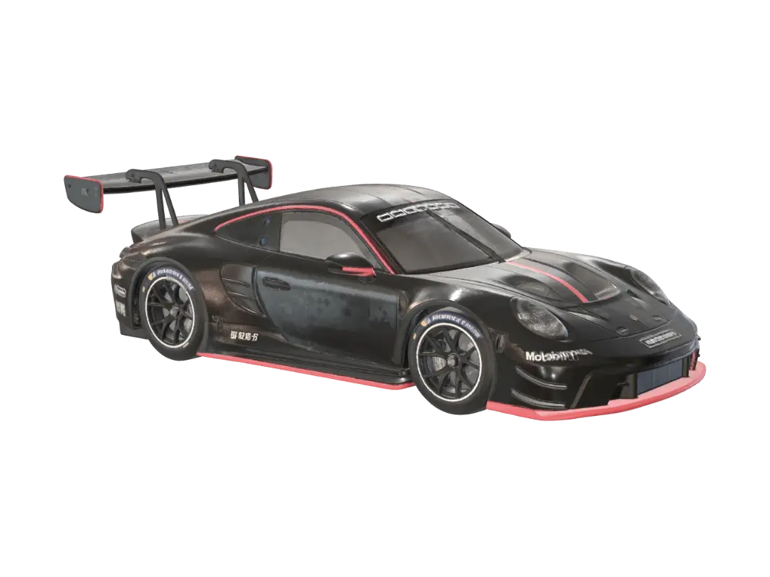 porches we love - Track 3D model, vytvořený pomocí AI