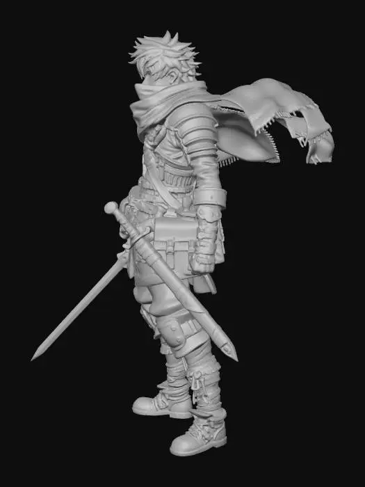 3D model for Wanderer's Resolve