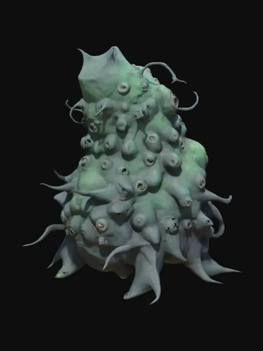 3D model for монстр Шоггот из вселенной Лавкрафта 