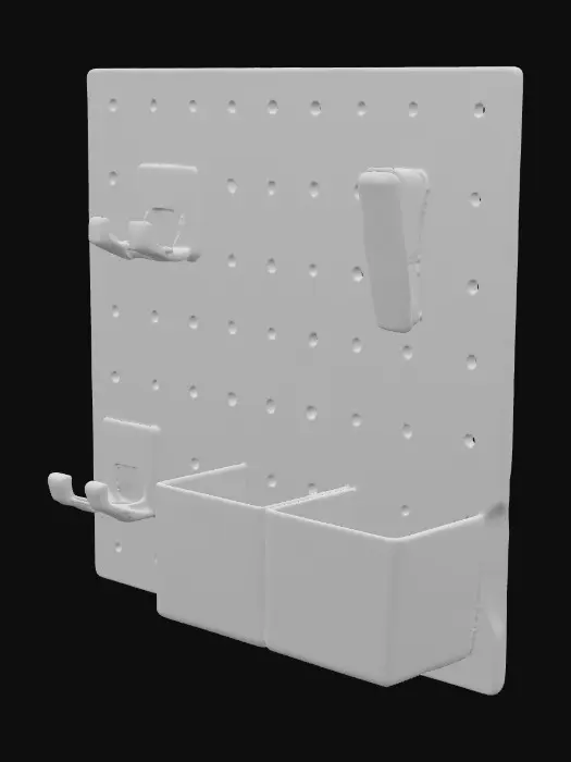 3D model for Organizer Pegboard