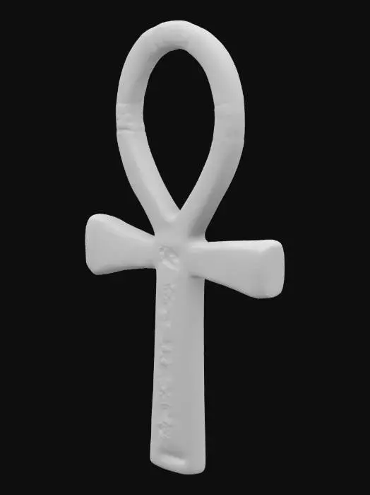 3D model for Golden Ankh Symbol