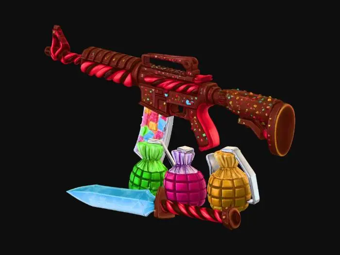 3D model for Candy Armory