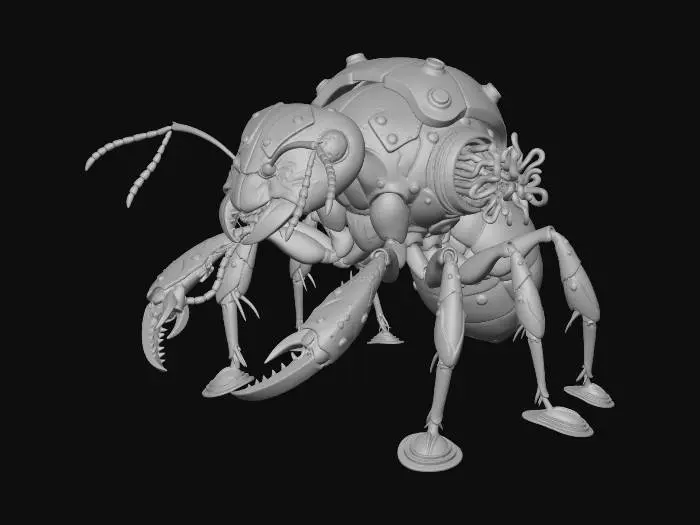 3D model for Starforged Scarab