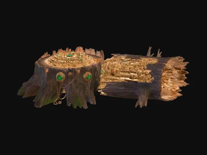 3D model for Clockwork Arbor