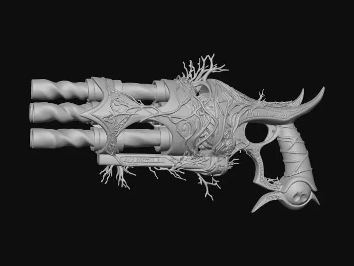 3D model for Frostbite Revolver