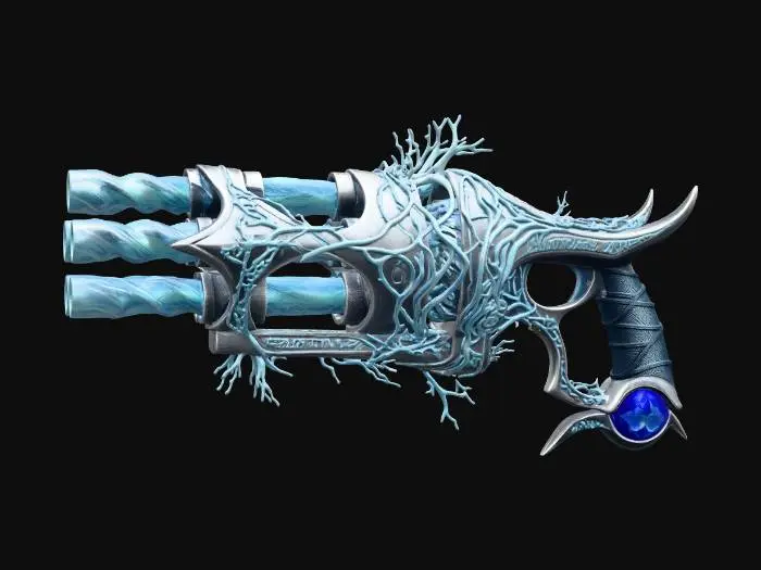 3D model for Frostbite Revolver