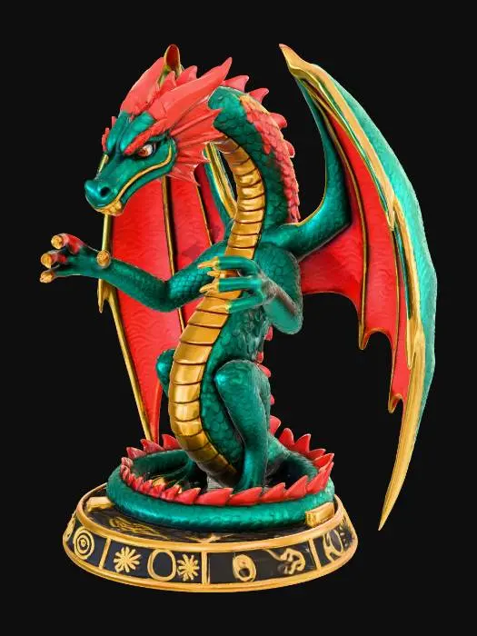 3D model for Majestic Guardian