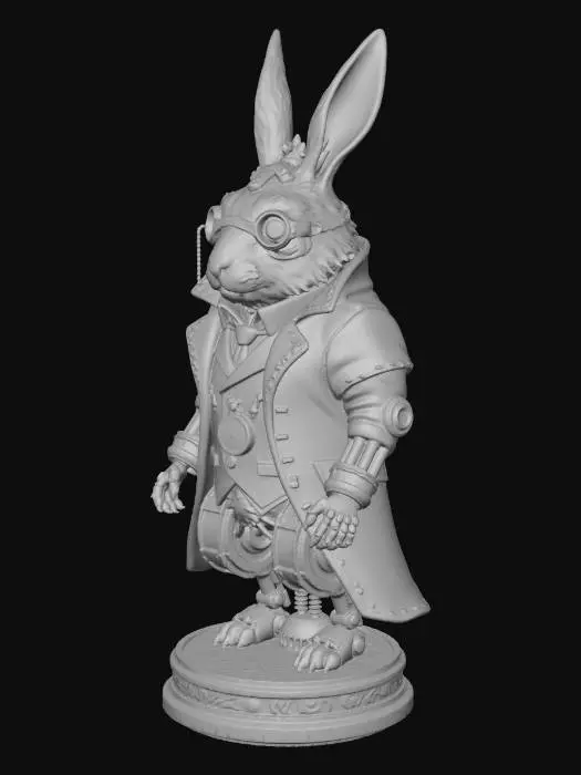 3D model for Clockwork Hare