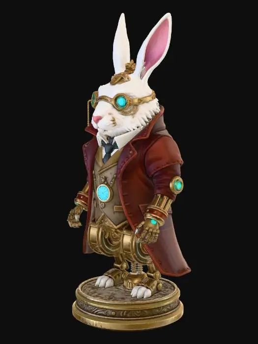 3D model for Clockwork Hare