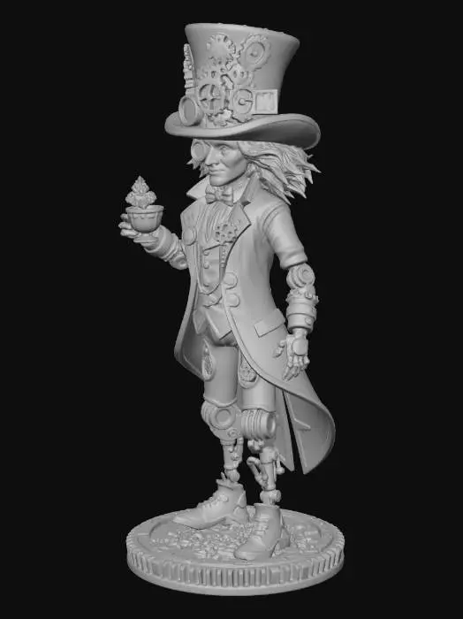 3D model for Clockwork Gentleman