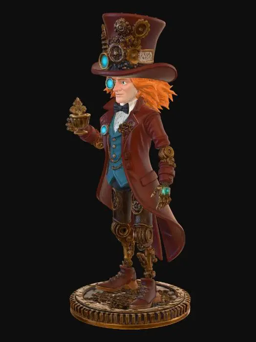 3D model for Clockwork Gentleman